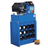 Professional hose crimping machine electrically operated 1/4" - 1" 1/2