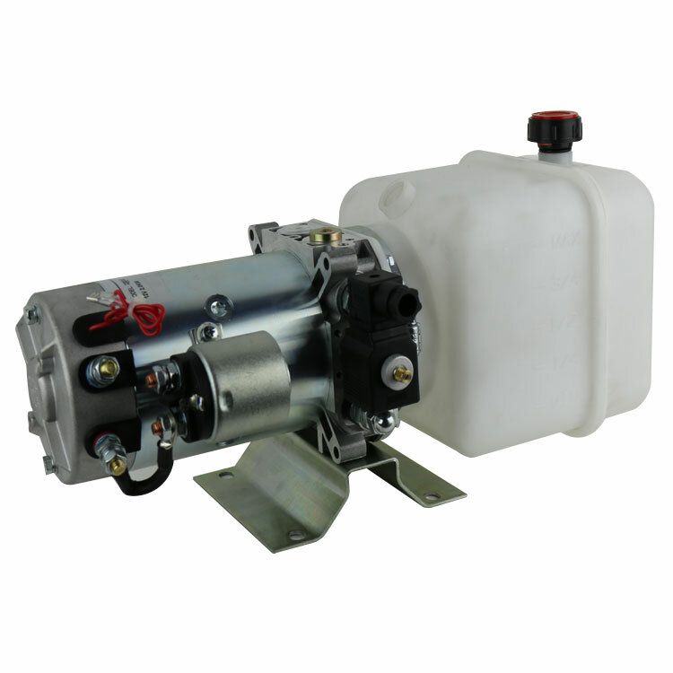 24V 2kW standard mini powerpack double acting with 4 liter tank