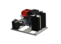 Hydraulic power unit with 13 hp petrol engine